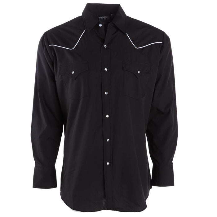 Chemise western Ely Cattleman noire et rouge vintage Chemise western Ely Cattleman noire et rouge vintage
