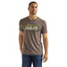 Wrangler Men's Brown Logo Graphic Tee
