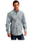 Stetson Apparel Mens Green Paisley Button Shirt