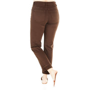 Women's Chocolate Wide Leg Straight Pants