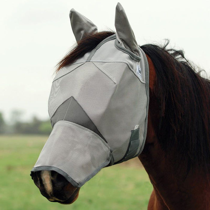 Crusader Fly Mask Long Nose with Ears
