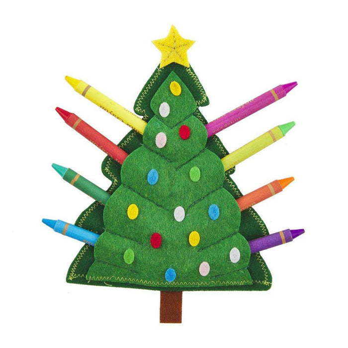 Mud Pie Christmas Tree Crayon Holder