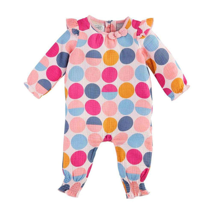 Mud Pie Polka Dot Baby One Piece