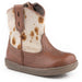 Roper Footwear Infant Hair-On-Hide Cowbabies Cora Boot