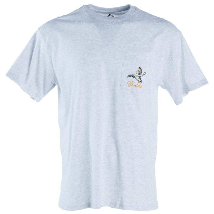 Burlebo Men's Ash Grey Diving Duck Tee