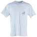 Burlebo Men's Ash Grey Diving Duck Tee