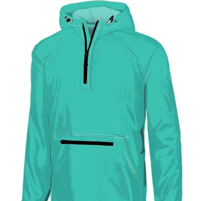 Southern Couture Women's Quarter Zip Turquoise Pullover