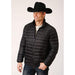 Roper Apparel MENS BLACK NYLON DOWN PROOF COATED