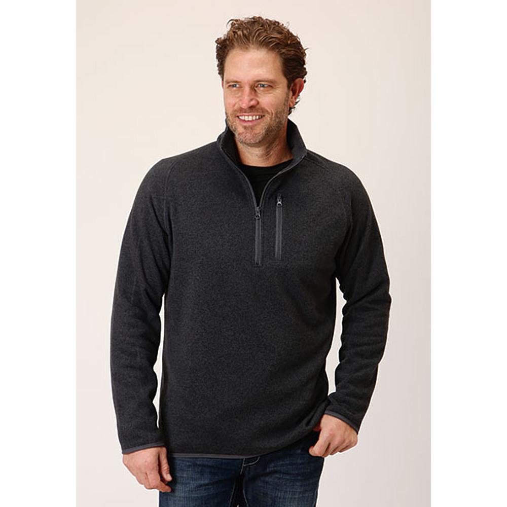 Stetson Apparel Men's Bonded Knit Pullover