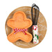 Mud Pie Gingerbread Cookie Mold and Whisk Set