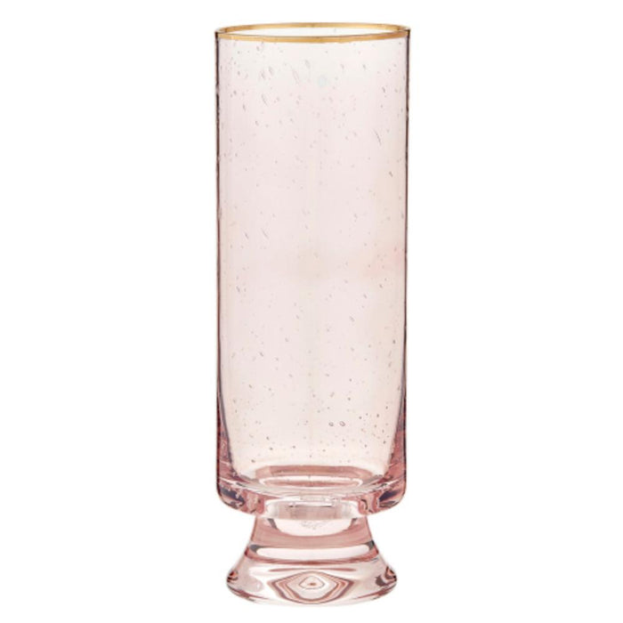 Blush Gold Rim Champagne Glass