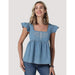 Wrangler Womens Denim Top