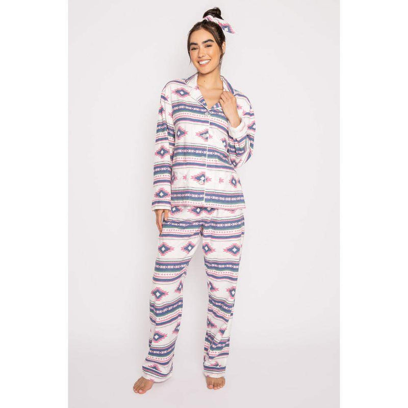 Pj Salvage Women's Flannel PJ Set