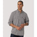 Wrangler Mens Plaid Long Sleeve Shirt