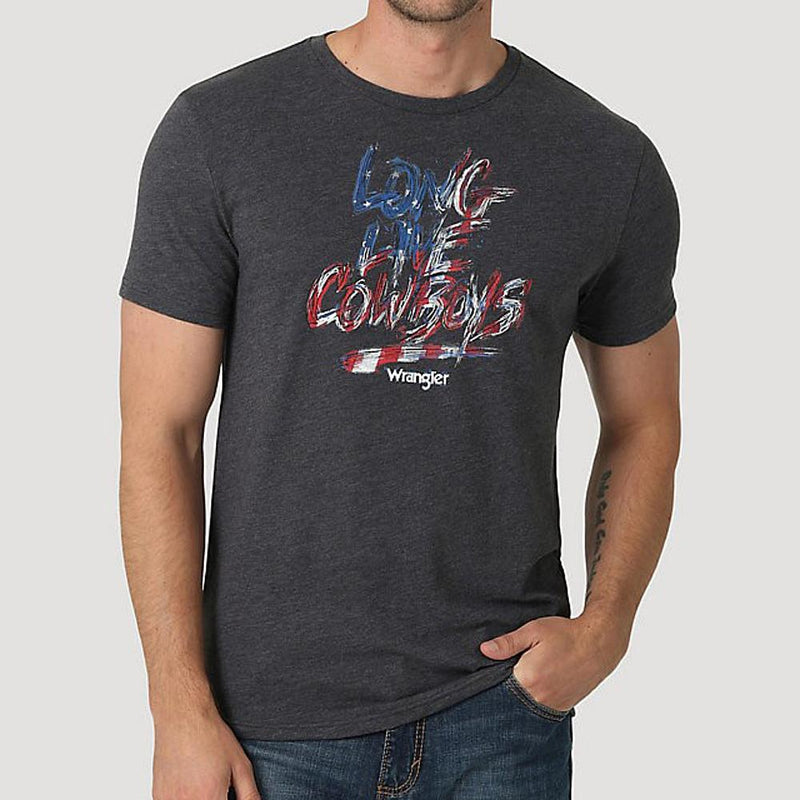 Mens Long Live America Tee