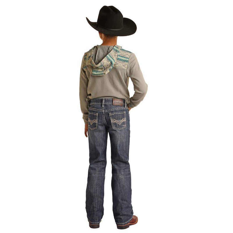 Rock & Roll Denim Boys Two Tone Jean