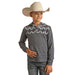 Boys Border Print Hoodie