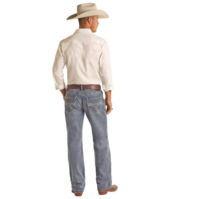 Rock & Roll Denim Mens Double Barrel Jeans