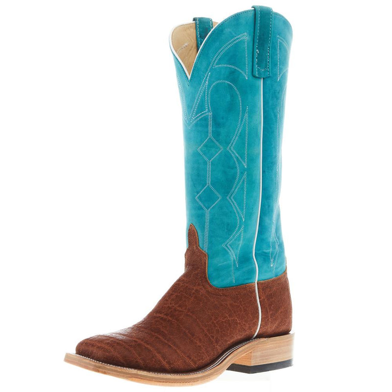Men's Ride Ready Havana Elephant 15in Seafoam Barcelona Square Toe Boot