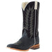 Justin Boot Company Men's Punchy Hombre Matte Black Vamp 13in Black Suede Top