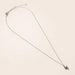 La Joul Kiera Silver Lightning Bolt Necklace
