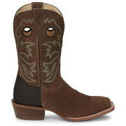 Men's Hudson 11in Shaft Wide Square Toe Western Boot