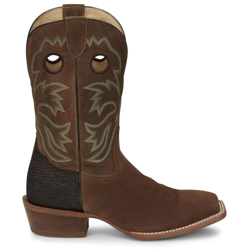 Men's Hudson 11in Shaft Wide Square Toe Western Boot