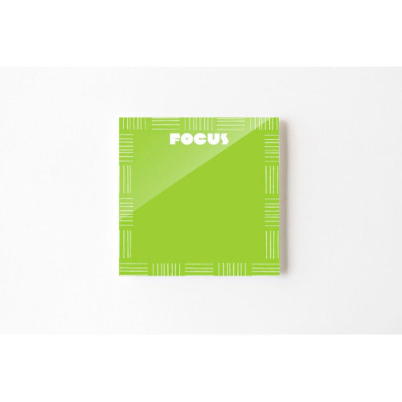 Neon Notes Hatch Pattern on Green Notes