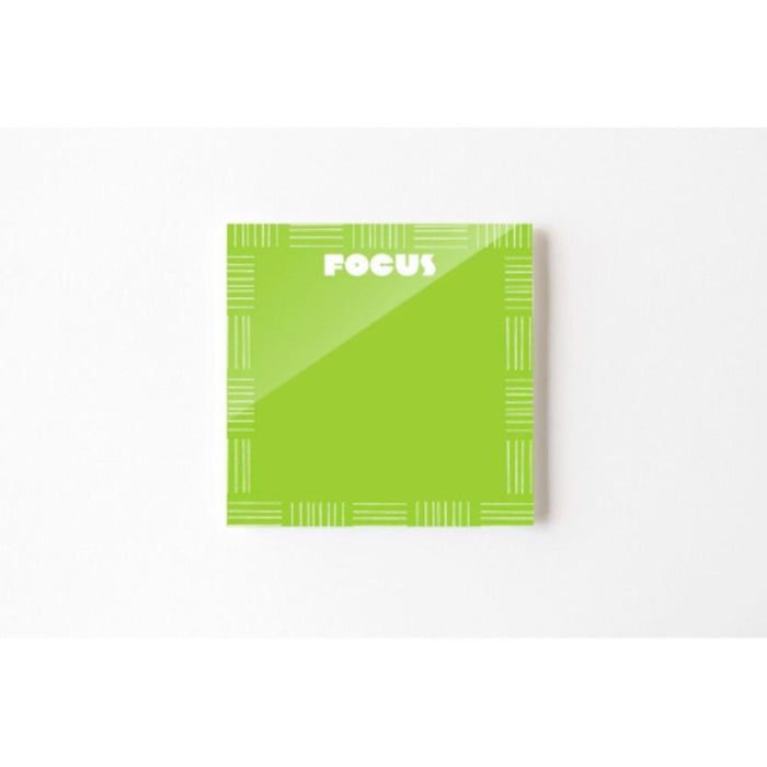 Neon Notes Hatch Pattern on Green Notes