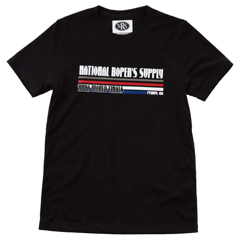 NRS National Ropers Supply NBHA Black Tee