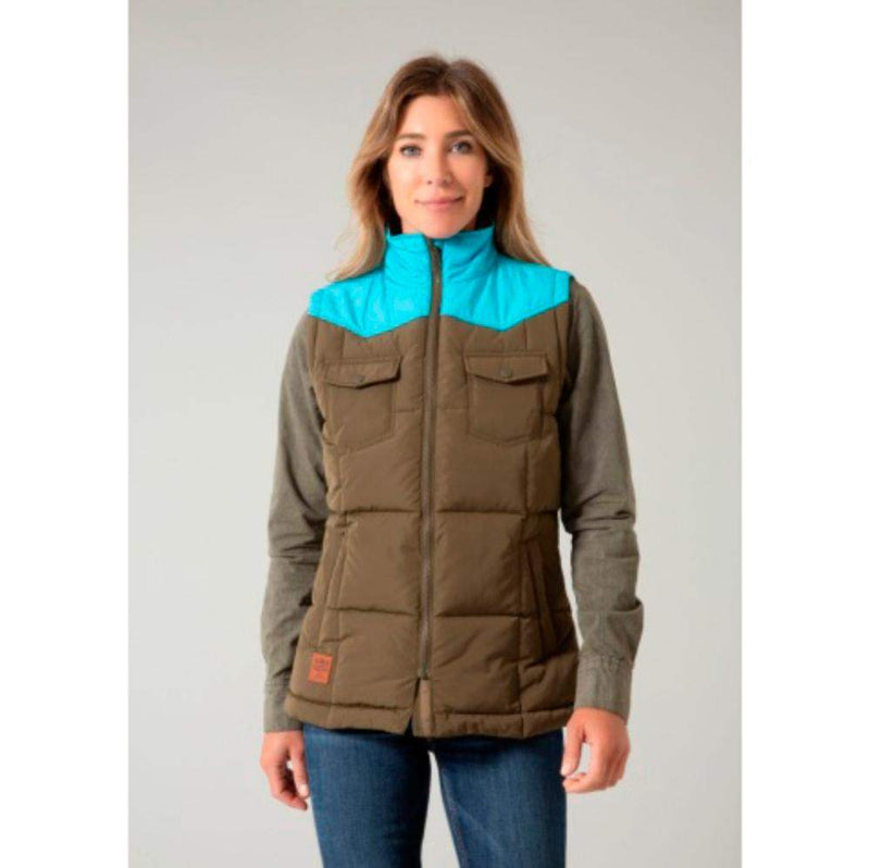 Kimes Ranch Women's Wyldfire Army Green Vest