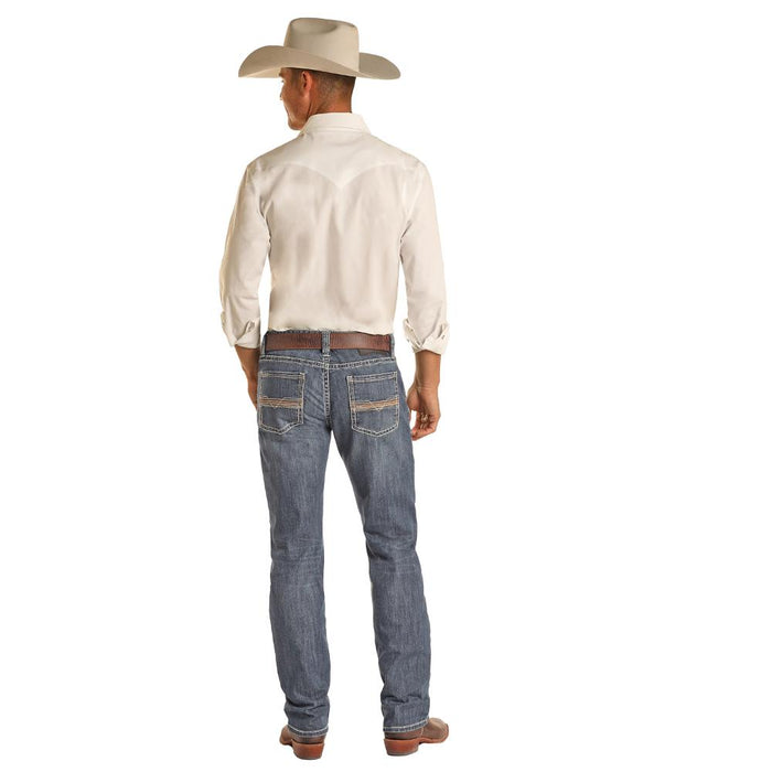 Men's Straight Leg Revolver Jeans
