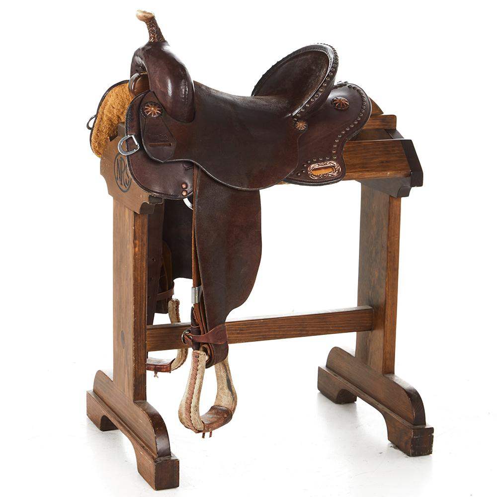 Used Horse Tack World 15 Inch Barrel Saddle