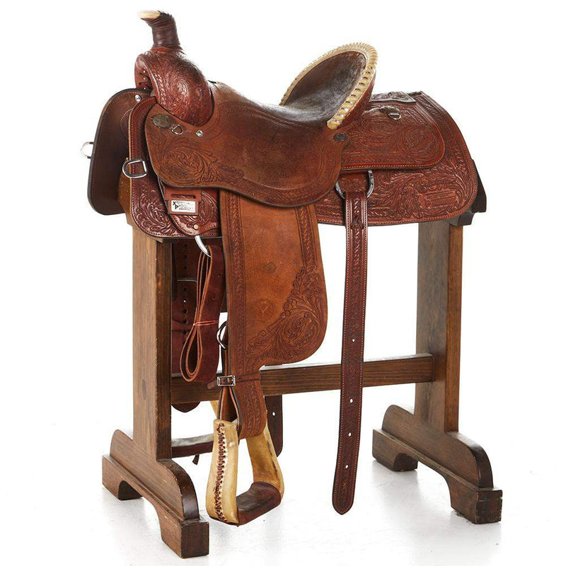 NRS Used 15in Circle Y Ranch Roping Saddle