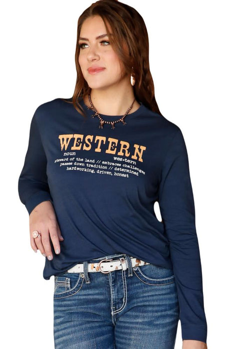 Cinch Women's Long Sleeve Tee