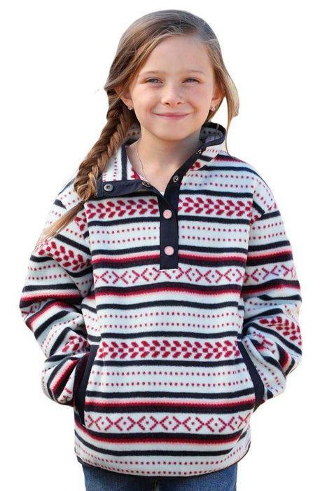 Cinch Cinch Girl's Blue Fleece Pullover