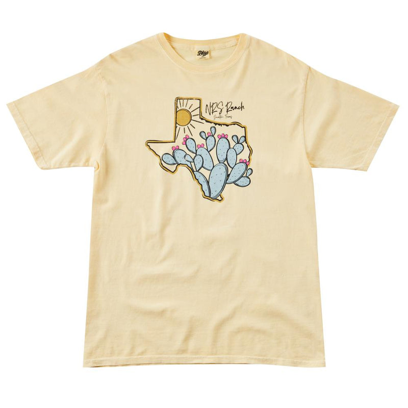 Texas and Cactus Butter Tee Shirt
