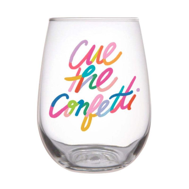 Slant Collections Thimblepress x Stemless Wine Glass