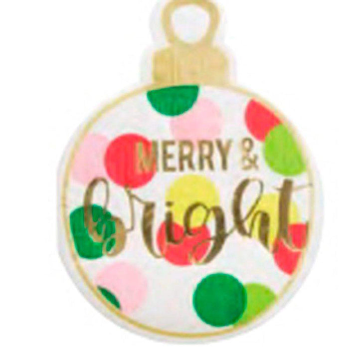 Slant Collections Merry and Bright Shaped Napkins