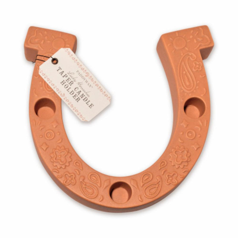 Horseshoe Taper Candle Holder