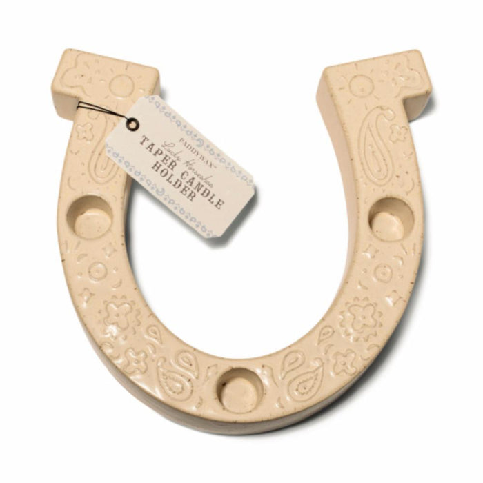 Horseshoe Taper Candle Holder