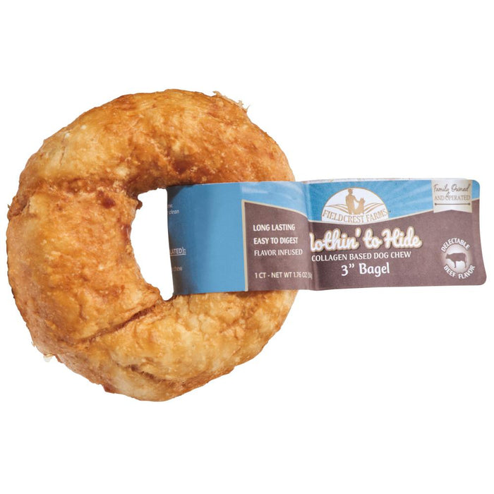 Nothin` To Hide Beef Bagel 3"
