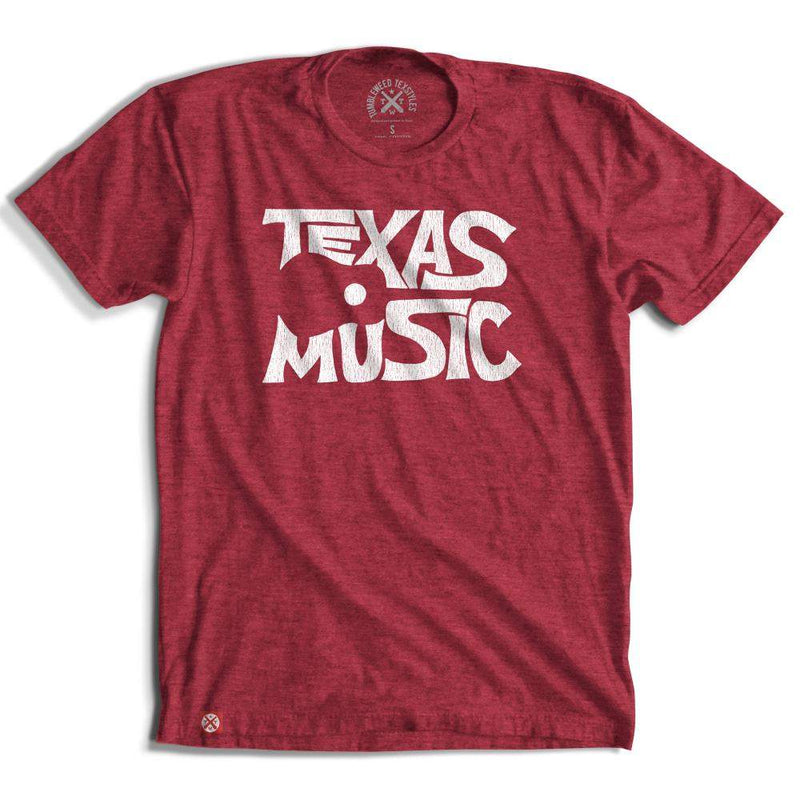 Tumbleweed Texstyles Mens Texas Music Guitar Red Tee