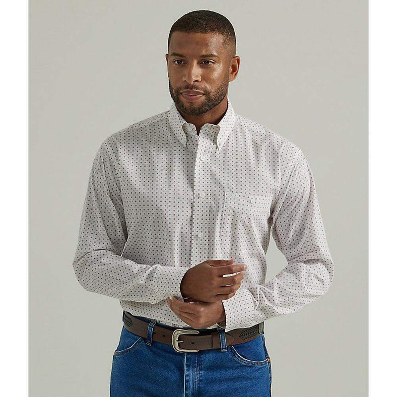 Wrangler Mens George Strait Long Sleeve Shirt