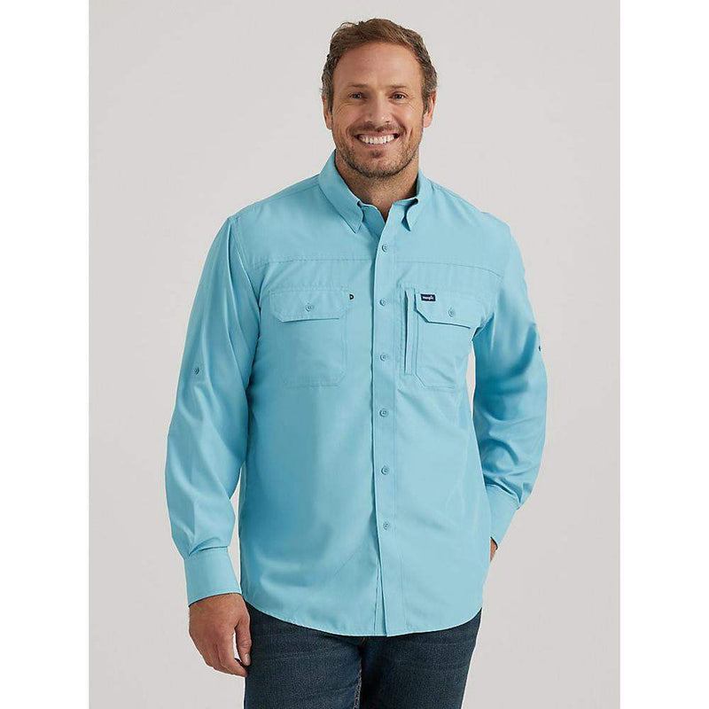 Wrangler Men's Performance Button Shirt