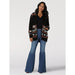 Womens Cowboy Full Zip Black Beauty Cardigan