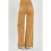 Risen Jeans Womens High Rise Mocha Wide Leg Jeans