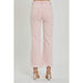 Womens High Rise Distressed Mauve Jeans