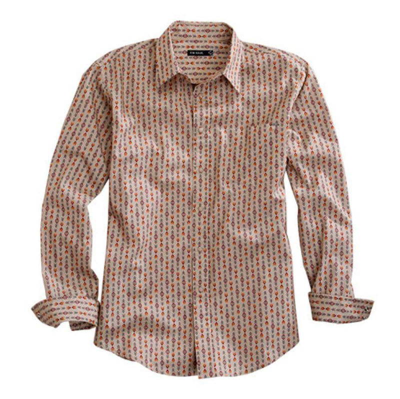 Tin Haul Mens L/S Aztec Shirt