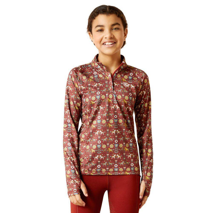 Ariat Girl's Lowell 1/4 Zip Baselayer